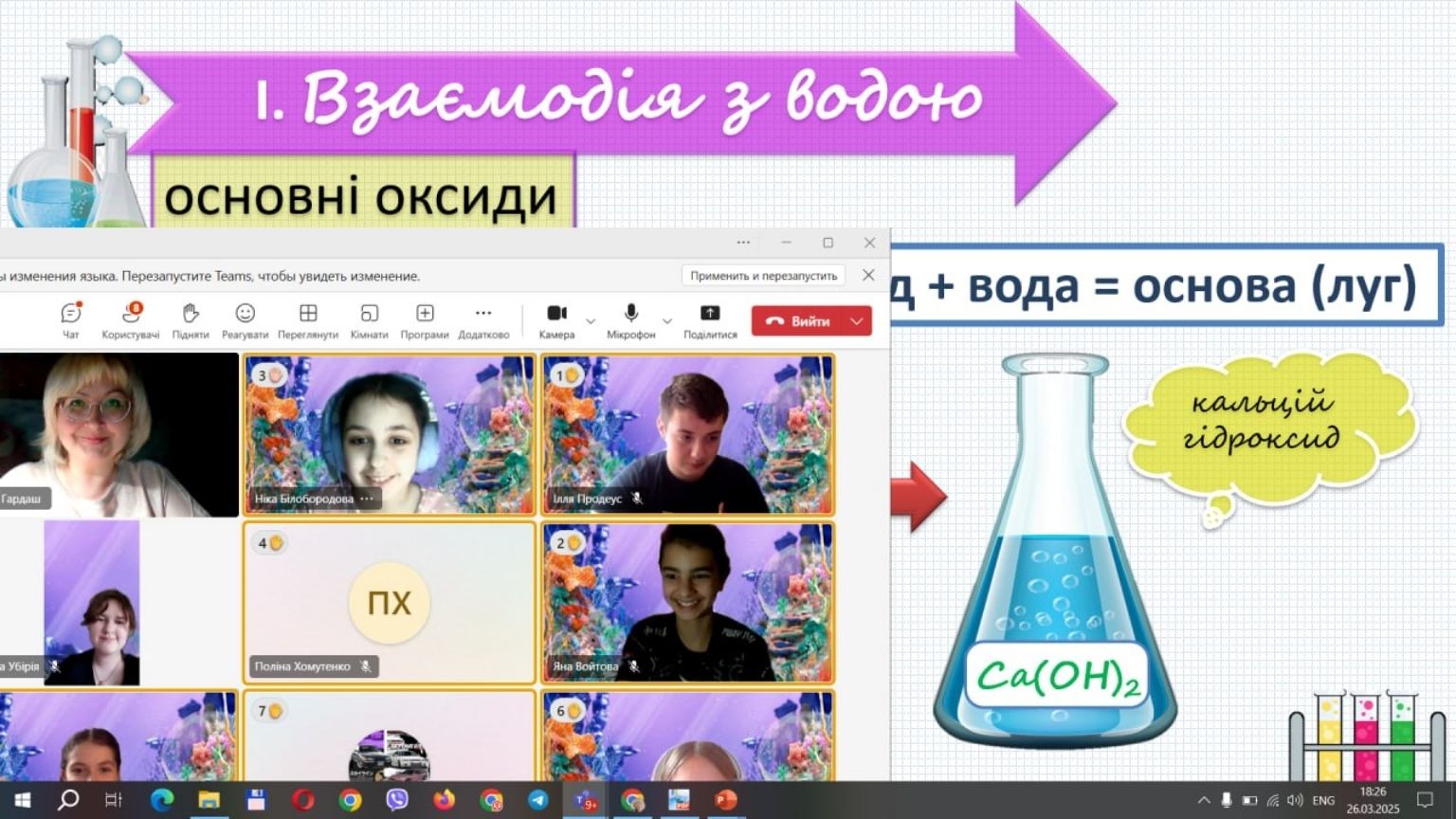 Навчання онлайн у ТВОЇЙ ШКОЛІ